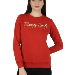 Monte Carlo Rust Printed Pullover image 1