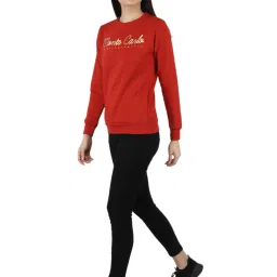 Monte Carlo Rust Printed Pullover image 4