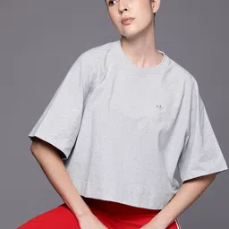 ADIDAS Originals Premium Essentials Boxy T-shirt-image-47