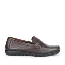 Zoom Shoes Men's Brown Formal Loafers-image-58