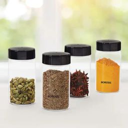 Borosil¿Transparent Glass Jar & Container (300ml)-10