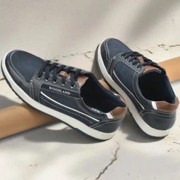 Woodland Men's Navy Casual Sneakers-image-96