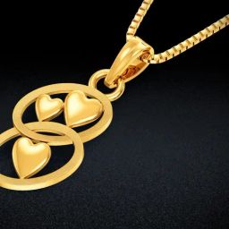 Joyalukkas 22k Radiant Heart Gold Pendant-image-58