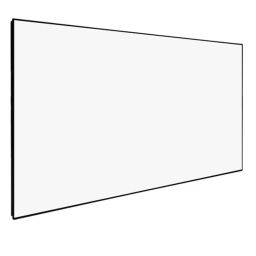 True Vision 120 inch Projector Screen Soft Matte Wall Mount 16.9 Fixed Frame\ With 1 Boarder White-32