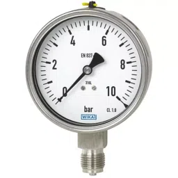 WIKA Analogue Pressure Gauge 6bar Bottom Entry 63mm Outside Diameter, 14161382-picture-7