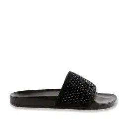 Griffin Men's Black Slides-image-10