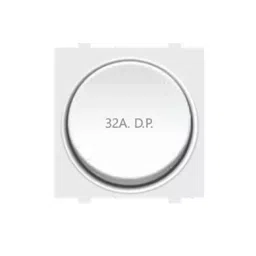 HOSPER 32 A 2 Module Double Pole Elena Single Switch, RE11-14
