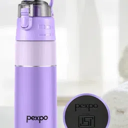 Pexpo Purple Stainless Steel Cardio ISI Certified Hot & Cold Vacuum Insulated Water Bottle (750 ml)-picture-41