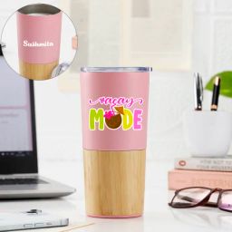 Vacay Mode - Personalized Pink Tumbler For Women-27
