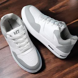 Free Kicks Men White Synthetic Leather Casual Shoes-picture-16