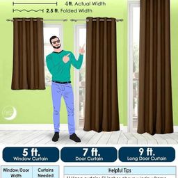 Lunar Days Purple White Floral Printed Polyester Eyelet Curtain for Window or Door image 2