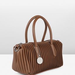 Mast & Harbour Pleated Structured Handheld Bag image 3