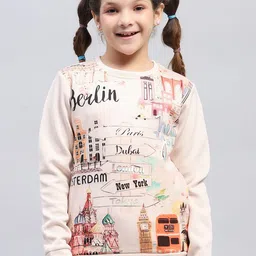 Monte Carlo Girls Printed  Round Neck Sweatshirt-image-24