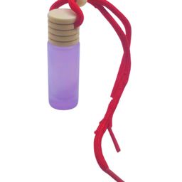 Aesthetic Living Car Aromatizer Diffuser Bottle(neon tube shape, transparent -6ml)-23