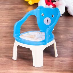 Skylofts Baby Chair for Kids with Soft Cushion Back Sturdy Chairs for Kids 1 to 3 years old Boys & Girls ( Blue)-52