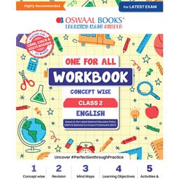 Oswaal One For All Workbook | Concept Wise Class-2 English Book | For Latest Exam-9