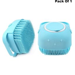 Baby MiniatureSilicone Massage Bath Brush - Blue-image-20
