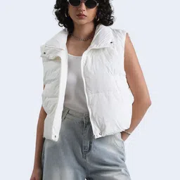 SHOWOFF Women Lightweight Crop Puffer Jacket-picture-28