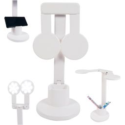 Sanjary Double Head LED Desk Lamp Table Lamp Rechargeable Eye Caring Touch Control with USB Charging Port color design may vary image 3