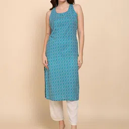 Label Ceres Women Floral Printed Kurta-image-13