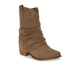 RAG & CO Women Casual Block-Heeled Regular Boots-picture-25