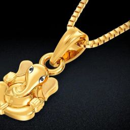 Joyalukkas 22k Seraphic Ganesha Pendant-image-24