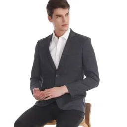 AD by Arvind Navy Blazer-42