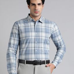 SUBTRACT Men Opaque Checked Casual Shirt-image-84