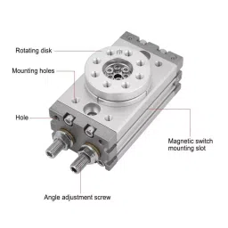 TECHNO Pneumatic Cylinder 10 mm Bore Size, MSQB-10A image 3