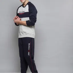 ALCIS Multi Regular Fit Colour Block Sweatshirt image 4
