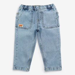 HOP Kids by Westside Light Blue Mid-Rise Jeans-image-93
