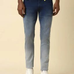 Allen Solly Blue Skinny Fit Ombre Jeans-image-70