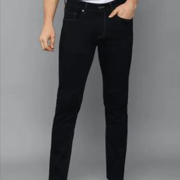 Louis Philippe Black Slim Fit Jeans-image-55
