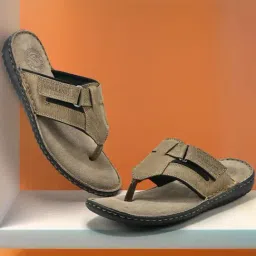 Woodland Men's Dubai Khaki Thongs-picture-9