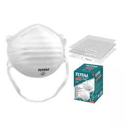 Total TSP401 Polypropylene, Pp Filter Fibre, And Polyester FFP2 Dust Mask White image 2