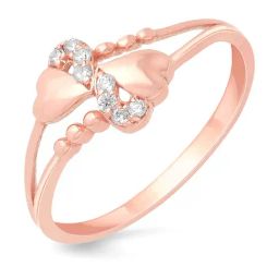 Malabar Gold and Diamonds 18k Gold Heart Ring for Women-image-83
