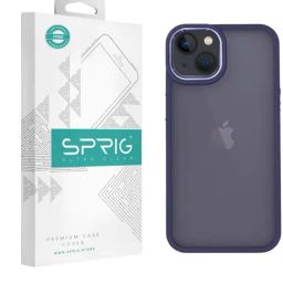 Sprig Translucent Back Cover for APPLE iPhone 14 (Purple)-image-78