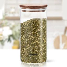 Borosil¿Transparent Glass Jar & Container (1200ml)-image-89