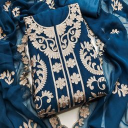 SHIJILA Unstitched Dress Material-image-76