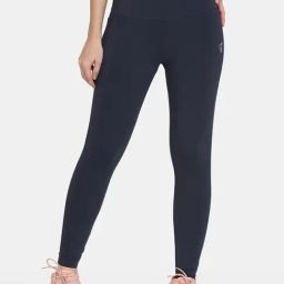 Zelocity by Zivame Navy Quick Dry Tights-image-35