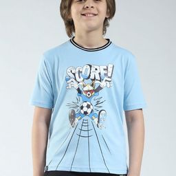 Monte Carlo Boys Printed Pure Cotton T-shirt-image-22