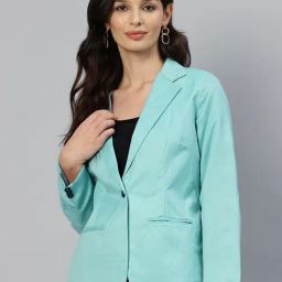 Cottinfab Turquoise Blazer-picture-30