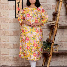 OH MI DIOS Women Floral Printed Kurta-image-31