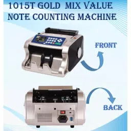 Elcons Mix Note Counting Machine 1000 notes/min, 1015T Gold image 4