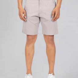 Wrangler Beige Regular Fit Solid Bermuda Shorts-image-26