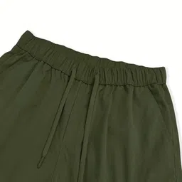 VOGAAN Men Relaxed Fit Mid-Rise Cargo Shorts image 3
