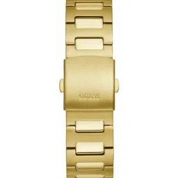 GUESS SCOPE Men Round Gold Tone Dial Analog Watch - GW0454G2 image 4
