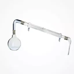 Abgil 1000ml Borosilicate Glass Round Bottom Distillation Assembly with Flask ABGXX20494-13