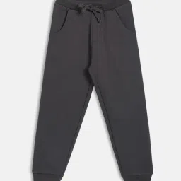 Miniklub Boys Black Regular Fit Knit Joggers-picture-32