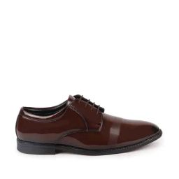 Fausto Men's Tan Derby Shoes-picture-22